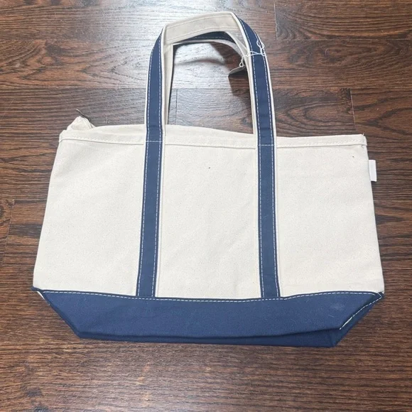 CB station canvas zip tote 17X11.5 100%cotton - Picture 4 of 6